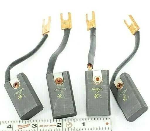 LOT OF 4 NEW NATIONAL 1491535 CARBON BRUSHES