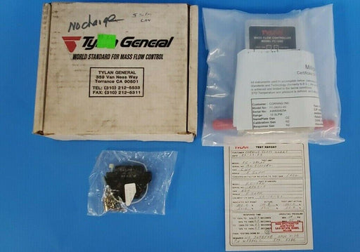 NEW TYLAN MILLIPORE FC-280AV-4S MASS FLOW CONTROLLER MODEL FC-280 10 SLPM 02