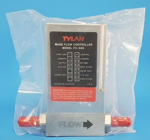 NEW TYLAN MILLIPORE FC-280AV-4S MASS FLOW CONTROLLER MODEL FC-280 10 SLPM 02