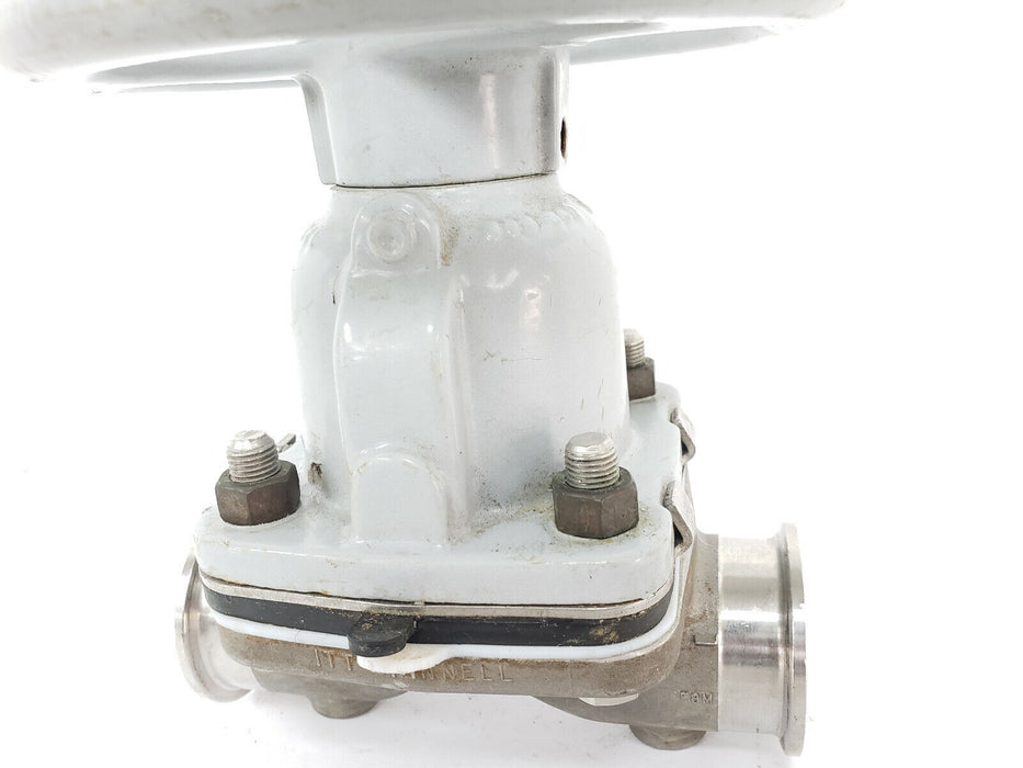 ITT GRINNELL 1-1/2"-2" GATE VALVE 303-202 303-2027 W/ 1820 1-1/2" (MISSING BOLT)