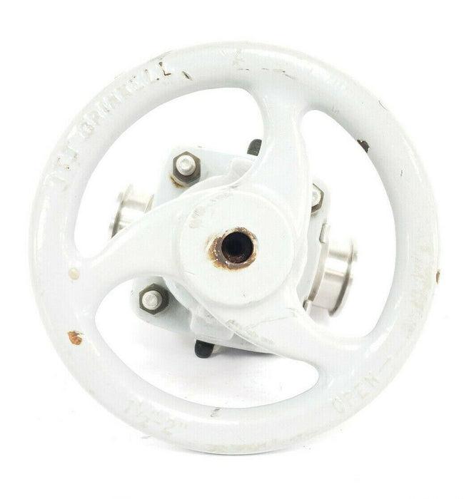 ITT GRINNELL 1-1/2"-2" GATE VALVE 303-202 303-2027 W/ 1820 1-1/2" (MISSING BOLT)