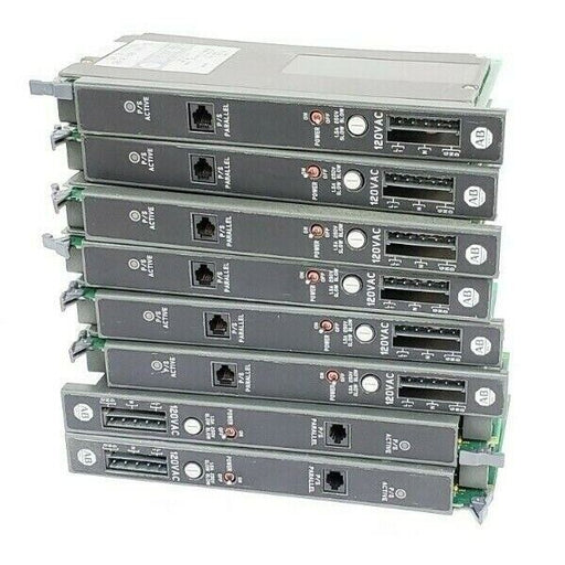 LOT OF 8 ALLEN BRADLEY 1771-P4S AC POWER SUPPLY MODULES 120V