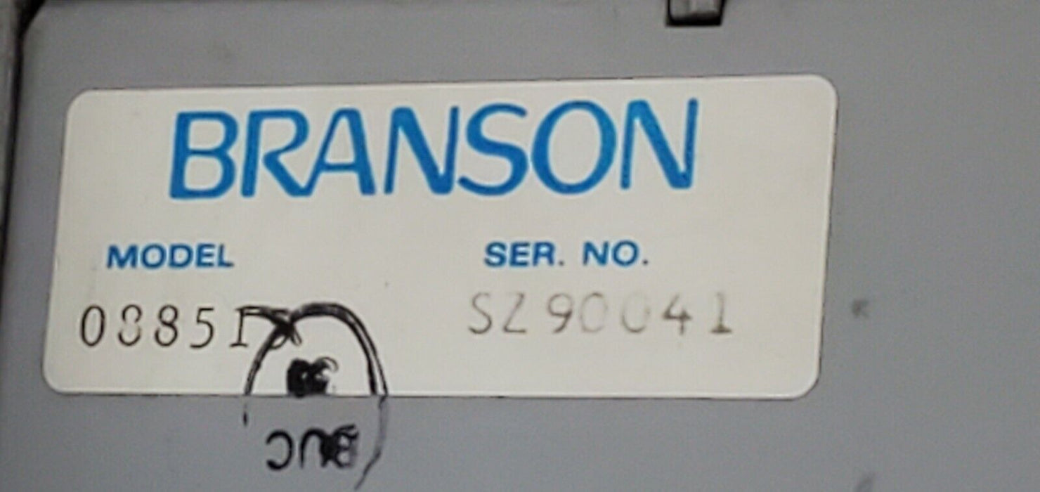 BRANSON 900 SERIES ULTRASONIC WELDER ACTUATOR, MODEL 088515