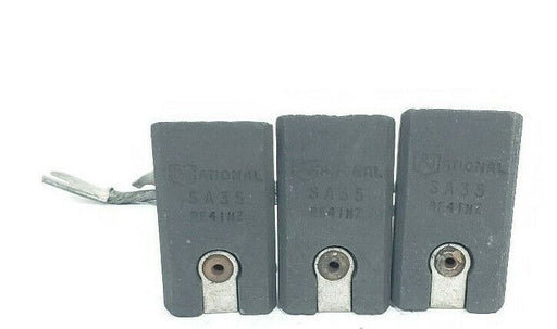 LOT OF 3 NEW NATIONAL SA35 CARBON BRUSHES