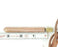 MARSH INSTRUMENTS 30-200 DEG F / 0-105 DEG C TEMPERATURE PROBE / THERMOMETER