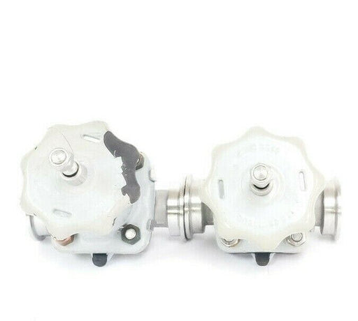 LOT OF 2 ITT GRINNELL DIAPHRAGM VALVES WITH 1819 CF8M 1" VALVE BODIES