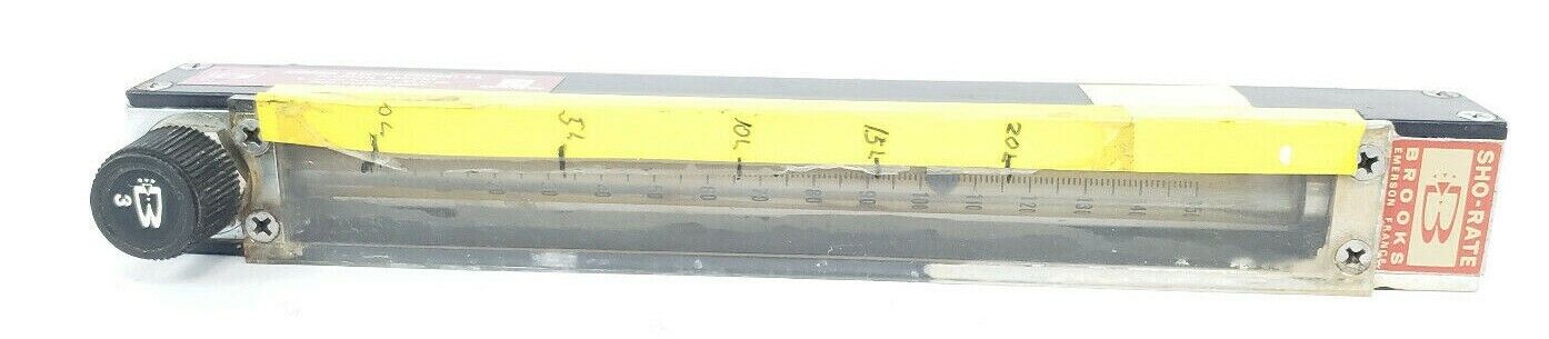EMERSON BROOKS FLOW METER R-150 SIZE R-6-15-B