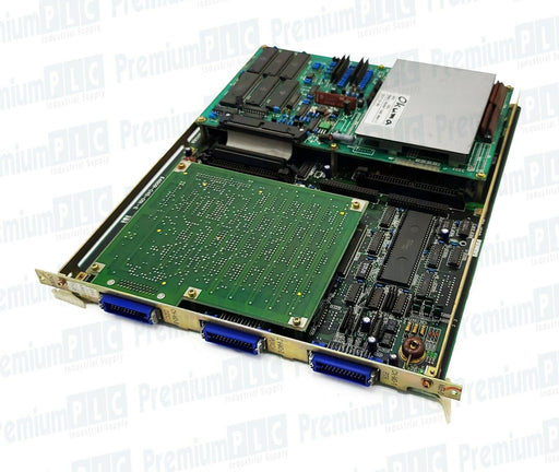 OKUMA OPUS 5000II E4809-045-091-E MAIN BOARD W/ E0227-702-008 BUBBLE MEMORY