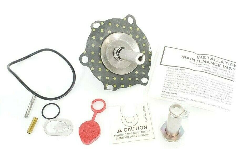 NEW ASCO 99-060-402 1-1/2" SOLENOID VALVE REPAIR KIT, BULLETIN 8210, C-962288