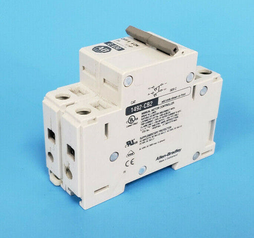 ALLEN BRADLEY 1492-CB2-G030 SER. C CIRCUIT BREAKER, 3A, 1/2HP, 1492CB2G030