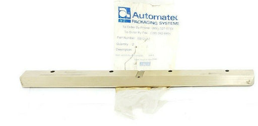 NEW AUTOMATED PACKAGING SYSTEMS 59124A1 MACHINED HEATER BAR