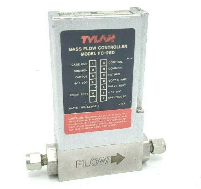 TYLAN FC-280AV 10 SLPM MASS FLOW CONTROLLER FC-280-AV-10SLPM-N2