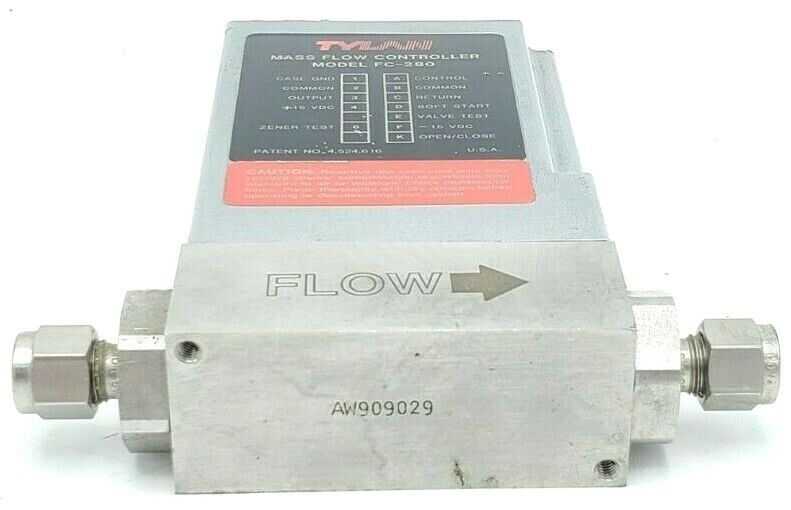 TYLAN FC-280AV 10 SLPM MASS FLOW CONTROLLER FC-280-AV-10SLPM-N2