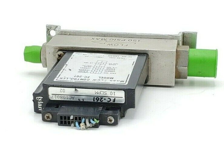 TYLAN FC-261 10 SLPM MASS FLOW CONTROLLER 150PSIG FC-261-10SLPM-02