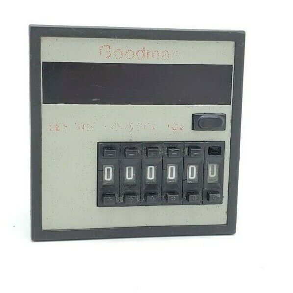 GOODMAN NE622.42B LENGTH CONTROL102 DIGITAL DISPLAY 12VDC 10K (DAMAGED BUTTON)