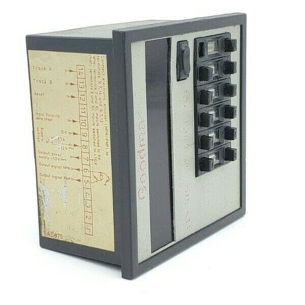 GOODMAN NE622.42B LENGTH CONTROL102 DIGITAL DISPLAY 12VDC 10K (DAMAGED BUTTON)