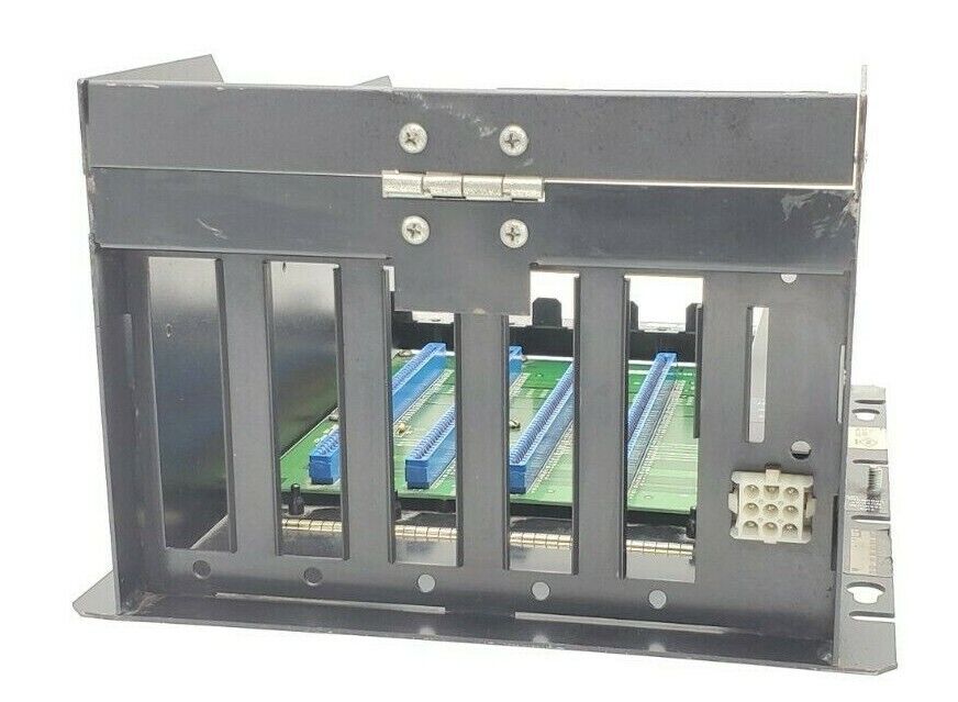 SQUARE D SYMAX 8030 RRK-100 SER. 03 5-SLOT REG. RACK CHASSIS ASSEMBLY 8030RRK100