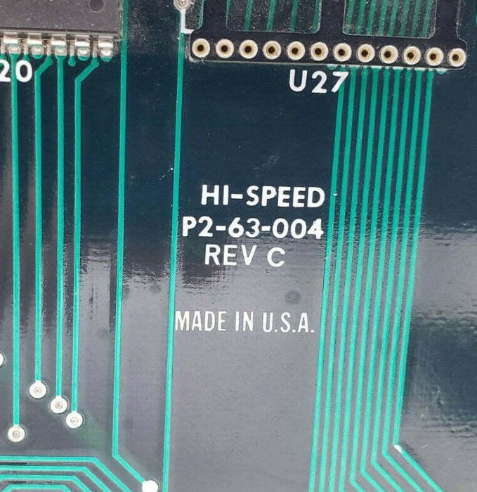 HI-SPEED A-2-65-945 D WEIGHT FEEDBACK MODULE P2-62-002 P2-63-004 P2-64-010