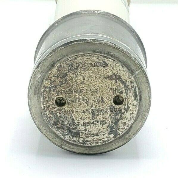 ITE 427508 CURRENT LIMITING FUSE TYPE: CL 250MVA 48KV 50E AMP CURVE 200-500A