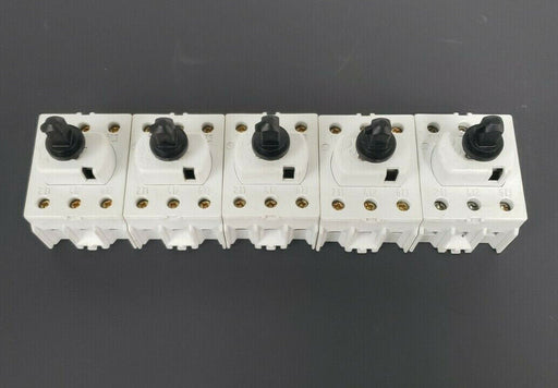 LOT OF 5 ALTECH CORP KU325N MOTOR DISCONNECT SWITCHES 3-POLE, 40A