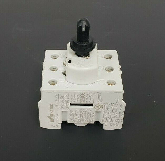 LOT OF 5 ALTECH CORP KU325N MOTOR DISCONNECT SWITCHES 3-POLE, 40A