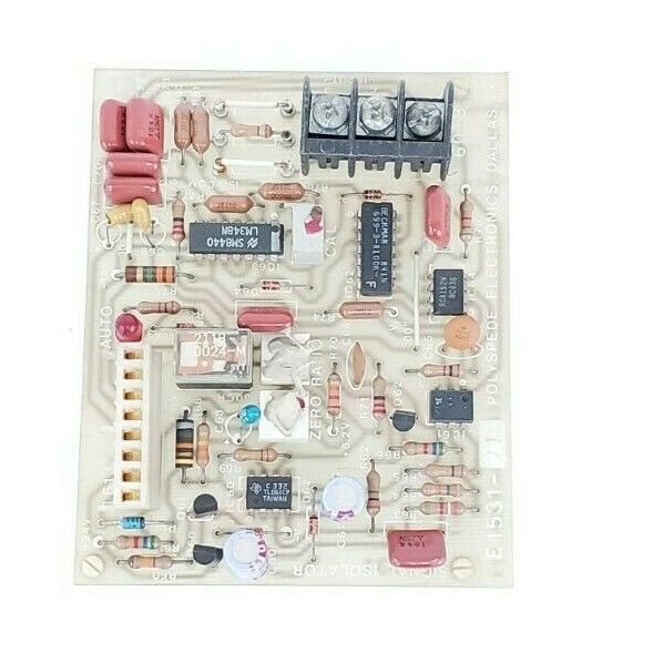 POLYSPEDE E1531-21 SIGNAL ISOLATOR BOARD E1531
