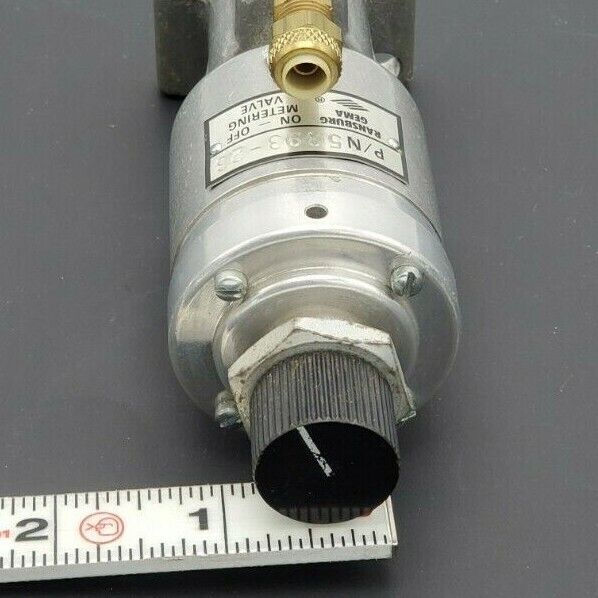 RANSBURG GEMA 5393-23 ON-OFF METERING VALVE 539323