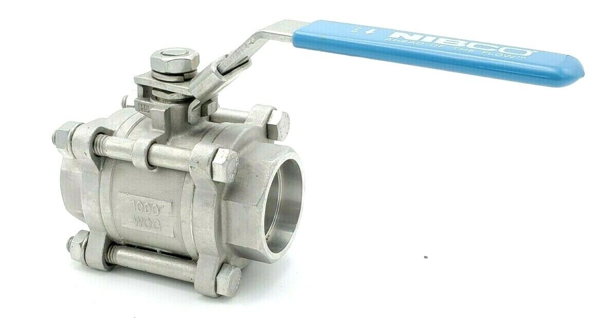 NEW NIBCO K595S6R66LL BALL VALVE CF8M, 1-1/2", 1000 WOG, K595 S6R66LL
