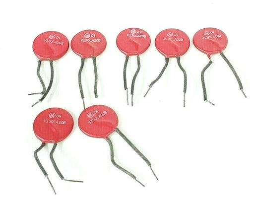 LOT OF 7 NEW GE GENERAL ELECTRIC V130LA20B VARISTORS