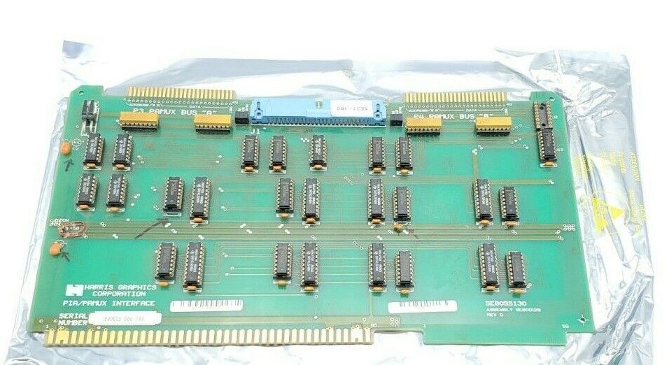 HARRIS GRAPHICS SE80SS130 REV. D PIA/PAMUX INTERFACE ASSEMBLY SE80D129 REV. D