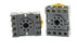 LOT OF 2 CUTLER-HAMMER D3PA2 SOCKETS 8PIN 250V 10AMP