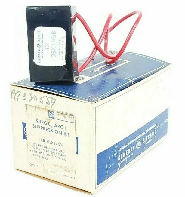 LOT OF 4 NIB GENERAL ELECTRIC CR105X146B SURGE (ARC) SUPPRESSION KITS