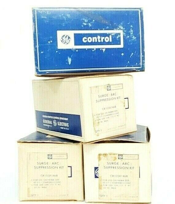 LOT OF 4 NIB GENERAL ELECTRIC CR105X146B SURGE (ARC) SUPPRESSION KITS