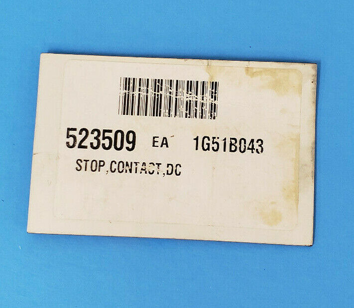 LOT OF 6 GE GENERAL ELECTRIC 372A465P1 D.C. STOP CONTACTS, FOR AK-150 BREAKER