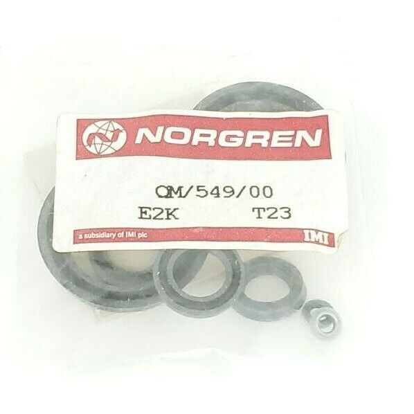 NEW NORGREN QM/549/00 CYLINDER SEAL KIT E2K T23 QM54900