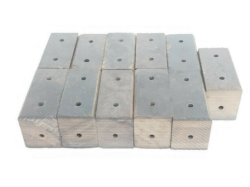 LOT OF 11 GE GENERAL ELECTRIC 372A466P1 D.C. SPACERS, FOR AK-150 BREAKER