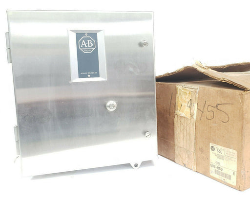 ALLEN BRADLEY 505-BCD SER. C REVERSING STARTER ENCLOSURE 505BCD