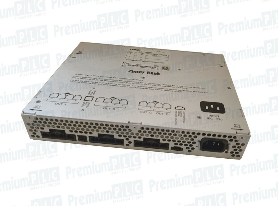 NPI PB1004PFC POWERBANK 4-OUTPUT 24V/15V 1000W AC/DC POWER SUPPLY P/N 8276 NEW