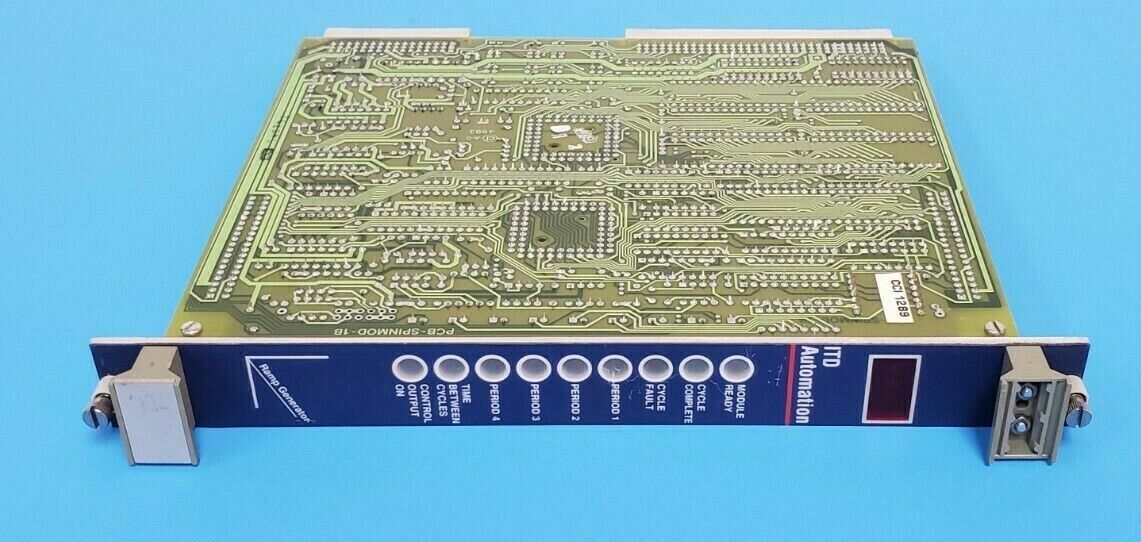 ITD AUTOMATION PCB-SPINMOD-1B CONTROL MODULE PCBSPINMOD1B RAMP GENERATOR