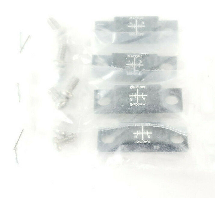 LOT OF 4 NEW TOSHIBA MACOME MG-2193 MAGNETS MG-2193-01 S374696 BMC 11 MG2193