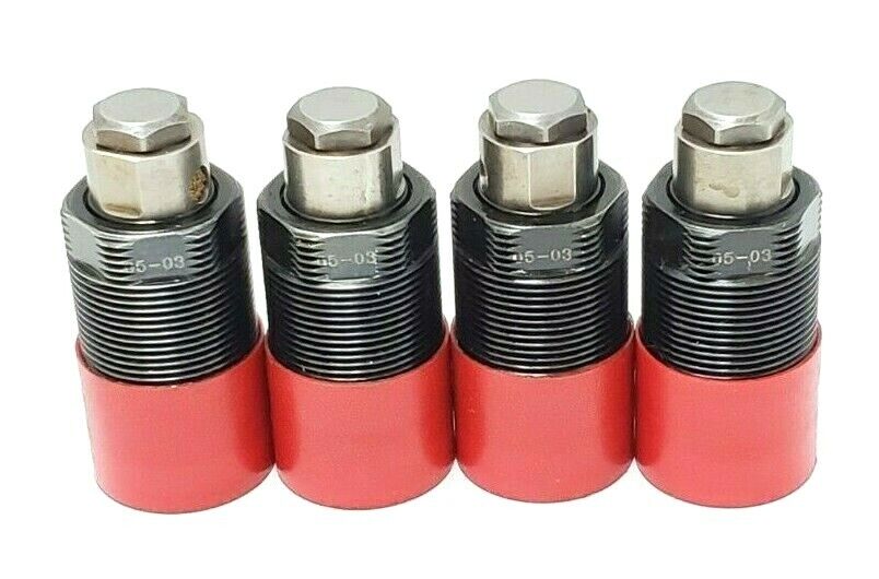 LOT OF 4 NEW VEKTOR VEKTEK 10-0708-06 WORK SUPPORT FLUID ADV. CARTRIDGES, 1-1/8"