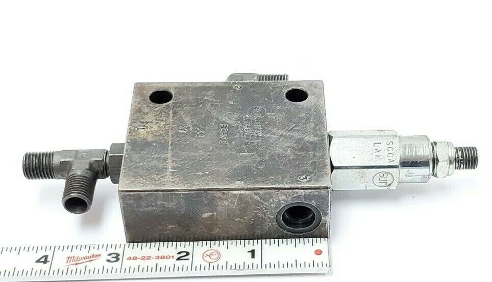 SUN HYDRAULICS ECH/S VALVE BLOCK ASSEMBLY 9G64 K1 ECHS