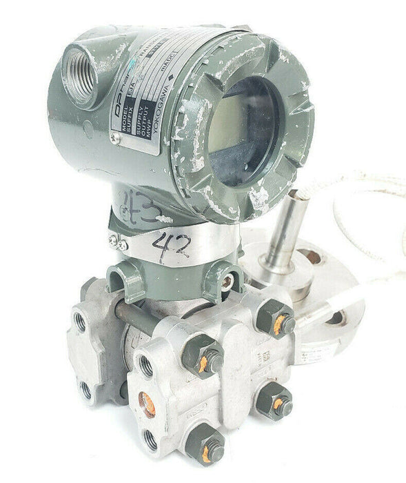 YOKOGAWA DP HART EJA S1 -EB54B-92EA/FF1/D1/2 PRESSURE TRANSMITTER W/ J&J FLANGE