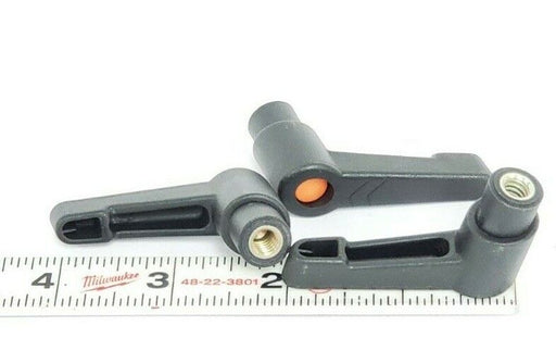 LOT OF 7 NEW MCMASTER-CARR 6506K42 QUICK RELEASE HANDLES 1/4-20 THREADED INSERT