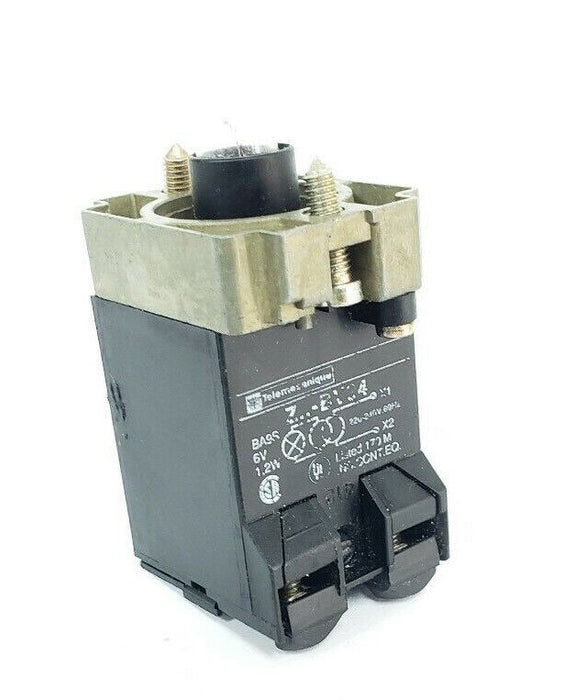 TELEMECANIQUE ZB2BV94 PILOT LIGHT HEAD 25310, 6V 1.2W