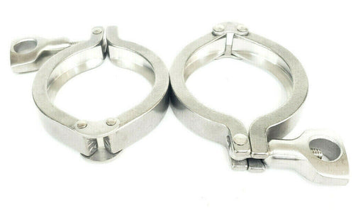 LOT OF 5 NEW TRI-CLOVER H13MHHM-2-S VALVE BODY CLAMPS, 212206, H13MHHM2S, 2-1/2"