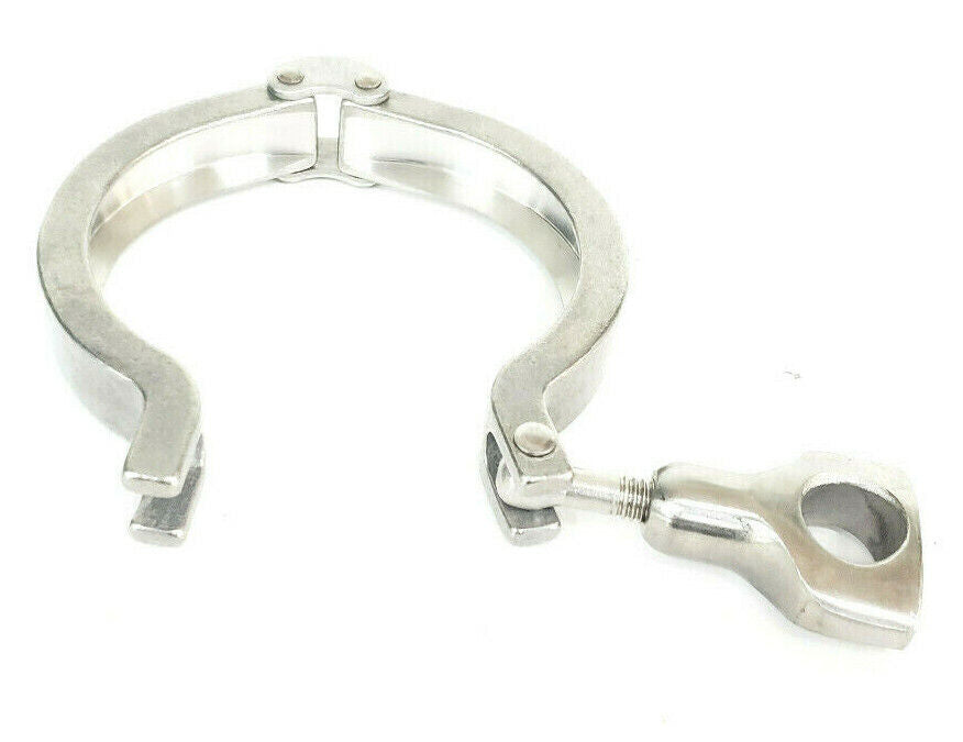LOT OF 5 NEW TRI-CLOVER H13MHHM-2-S VALVE BODY CLAMPS, 212206, H13MHHM2S, 2-1/2"