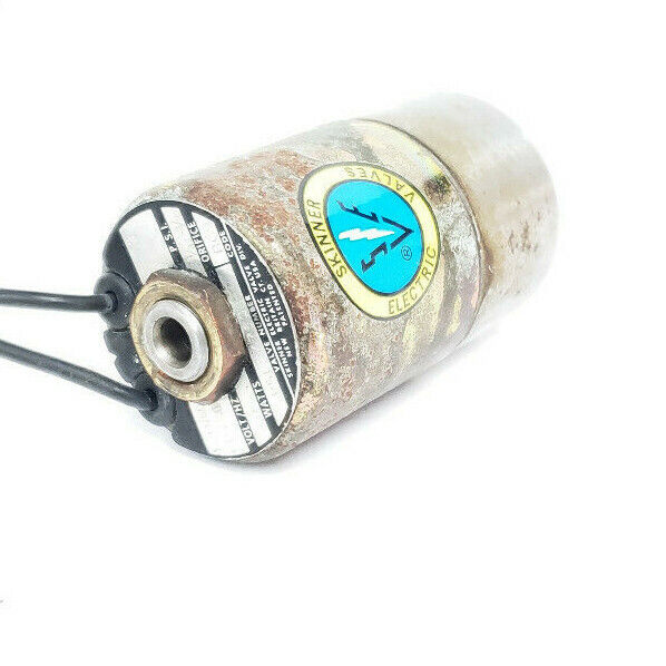 LOT OF 4 SKINNER V5L24760ST SOLENOID VALVES 110-120V 50/60HZ 10W 3/32" 75PSI