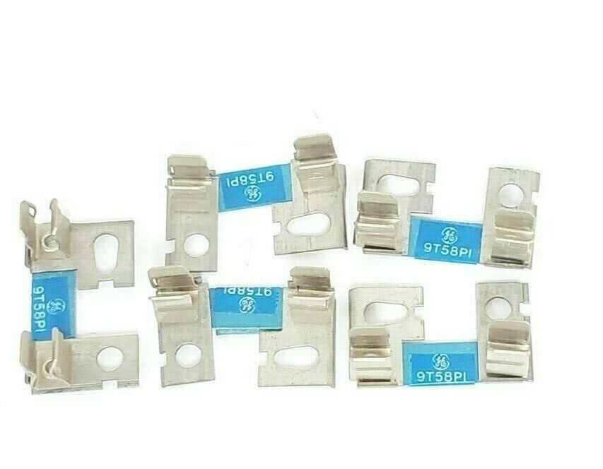 LOT OF 5 NEW GENERAL ELECTRIC 9T58P1 FUSE HOLDER ELEMENTS 15AMP 250V