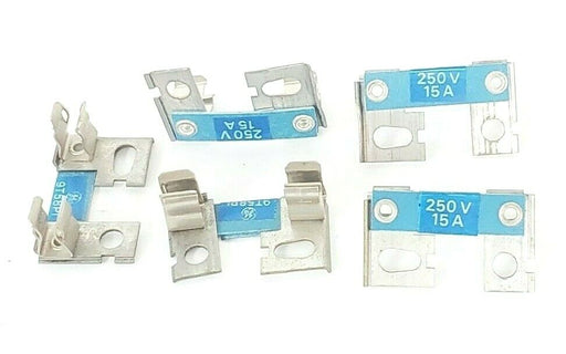 LOT OF 5 NEW GENERAL ELECTRIC 9T58P1 FUSE HOLDER ELEMENTS 15AMP 250V